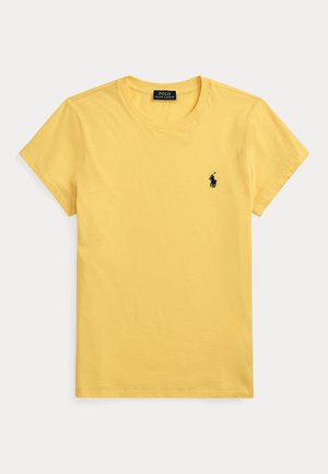 Polo Ralph Lauren, CLASSIC FIT COTTON JERSEY CREWNECK TEE - Jednoduché tričko - collegiate yellow