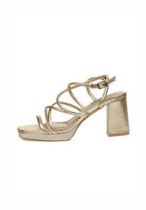 LEA - Sandalias de tacón - oro