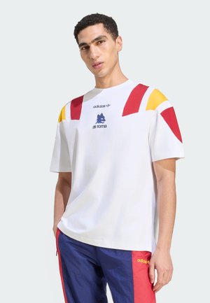 adidas Performance, AS ROMA EQT TEE - Тениска с щампа - white