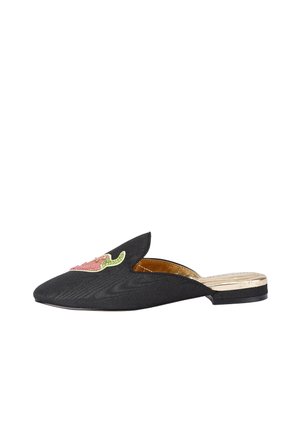 EMBROIDERED - Ciabattine - black
