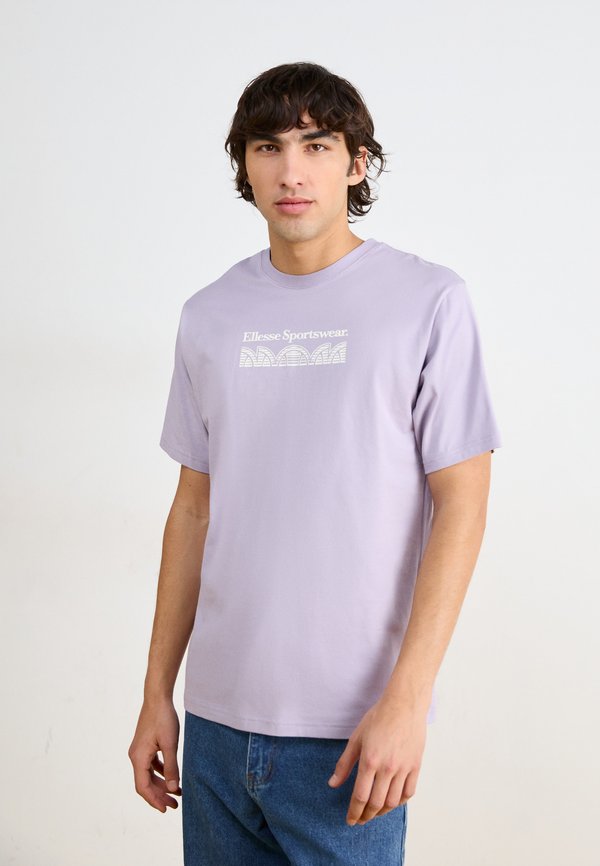 CAPACIOS TEE - Print T-shirt - light purple