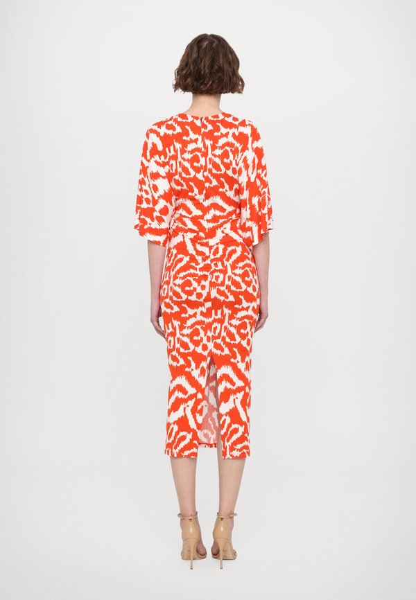 VALERIE  - Jersey dress - kupang orange2