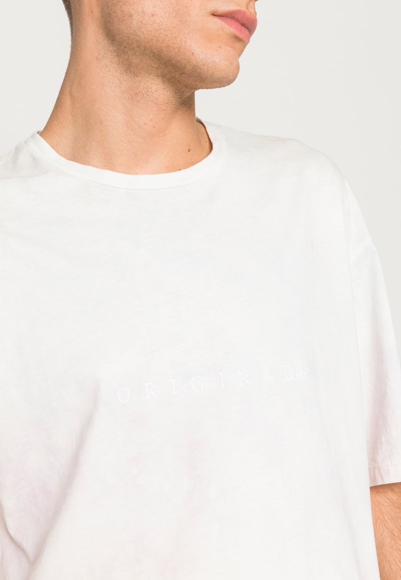 Herren T-Shirts basic | Jack & Jones T-Shirt print white/weiß - OI12099 Herren T-Shirts basic | Jack & Jones T-Shirt print white/weiß - OI12099