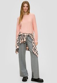 QS Strickpullover - papaya