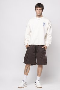 Kaotiko CREW KOI UNISEX - Sweatshirt - ivory