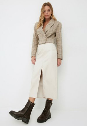 Stivaletti texani / biker - brown