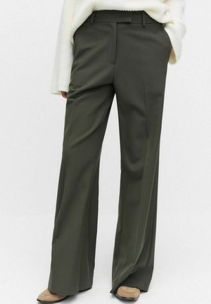 ELISE STRAIGHT - Stoffhose - green