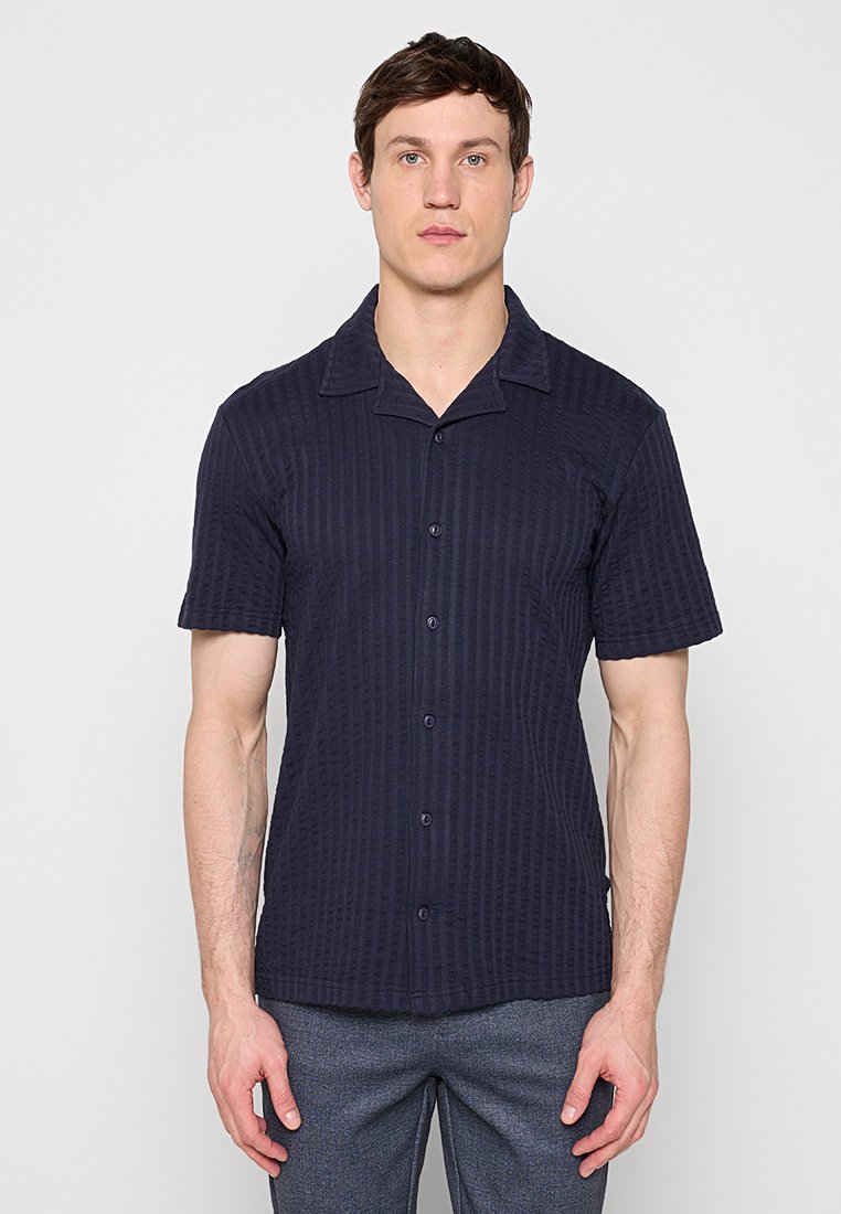 INDICODE JEANS Overhemd donkerblauw