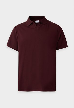 Filippa K, поло риза - dark burgundy