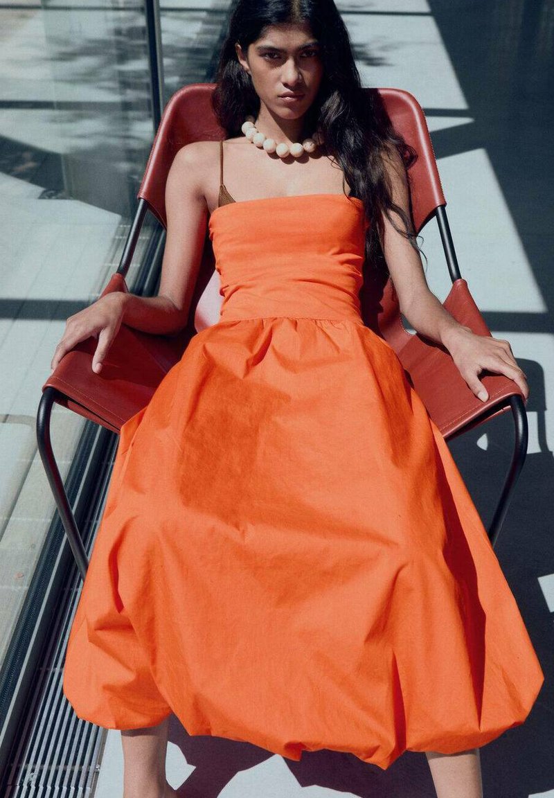 strapless open back dress Burnt Orange Flower Girl Dress Long Sleeve Junior Bridesmaid Tulle Dress –  Lisa Ann's Creations