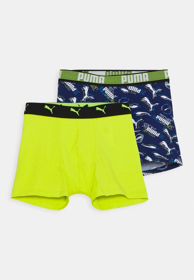 BOYS ALPHA PRINT BOXER 2 PACK - Panties - blue combo