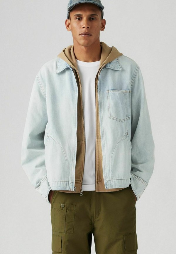 FULL ZIP MECHANICS TRUCKER - Jeansjacke - low light rain