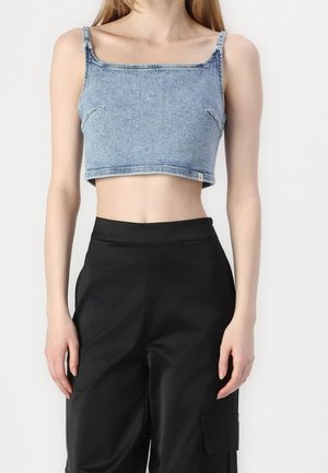 Blusa - light-blue denim