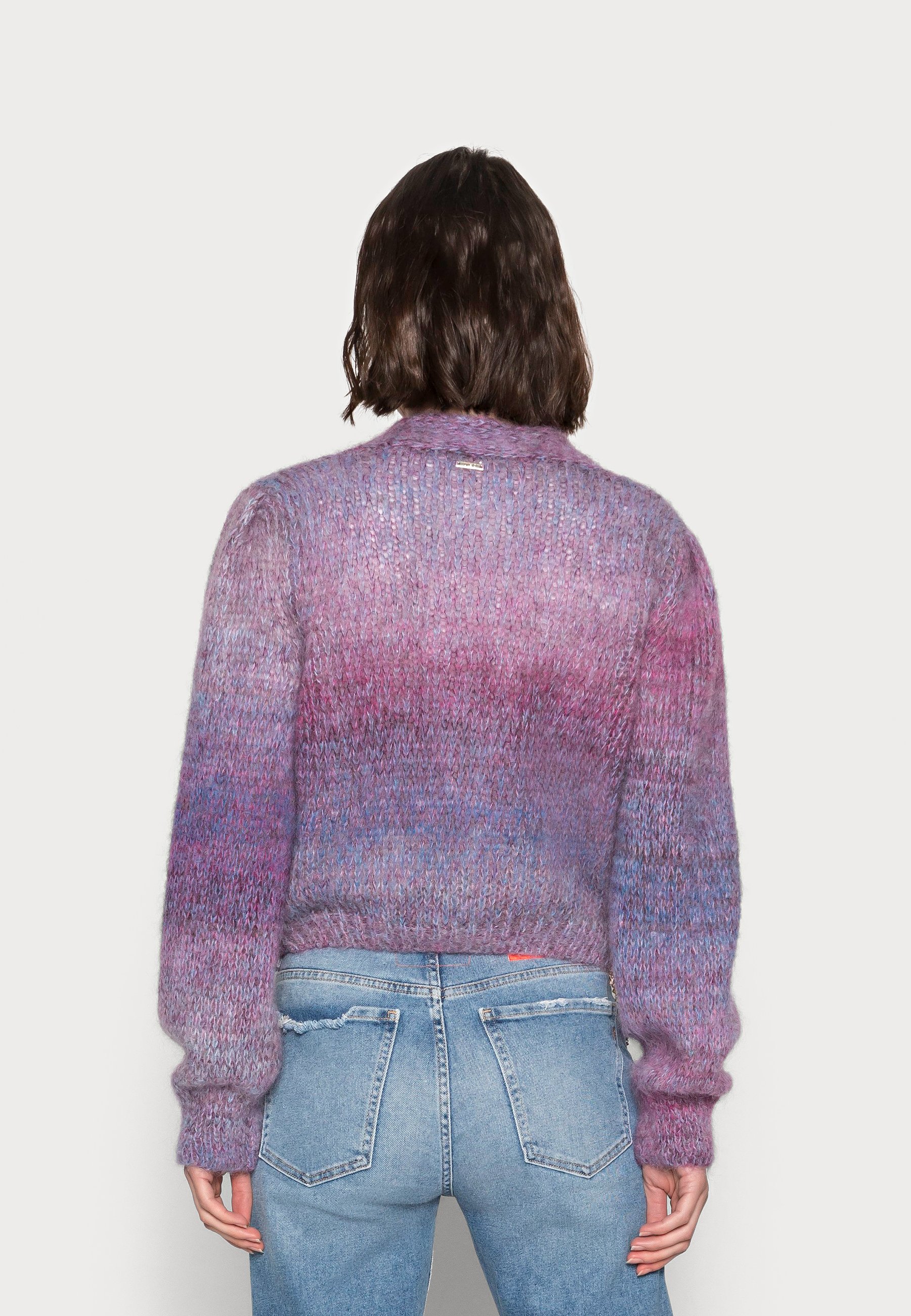 Liu Jo Jeans MAGLIA APERTA - Kardiganas - violet shaded/alyvinė - Zalando.lt
