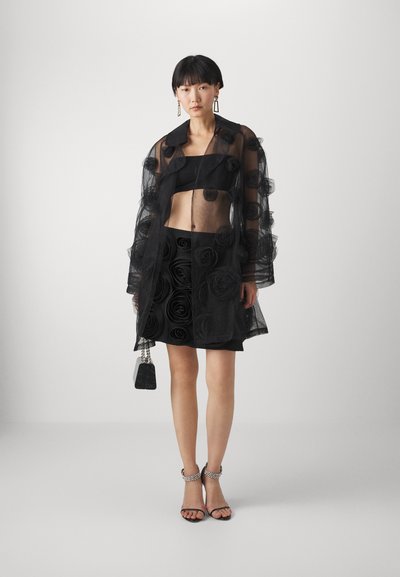 Viktor&Rolf BLANKET OF ROSES - Palton clasic - black