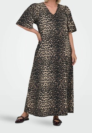ONLY Carmakoma, Robe longue - mottled black