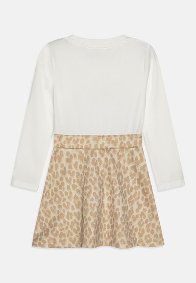 Michael Kors Kids DRESS - Robe en jersey - off-white/gold