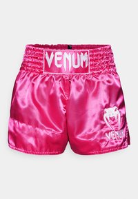 Venum MONOGRAM BOXING SHORT - Short de sport - black/brown/noir Venum MONOGRAM BOXING SHORT - Short de sport - black/brown/noir