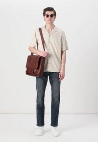 TOM TAILOR MARVIN  - Vaqueros rectos - dark stone wash denim