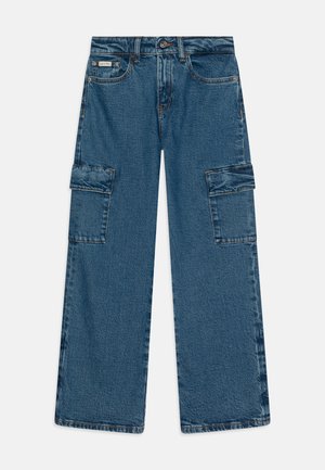 RELAXED SKATER - Jean droit - selvedge blue