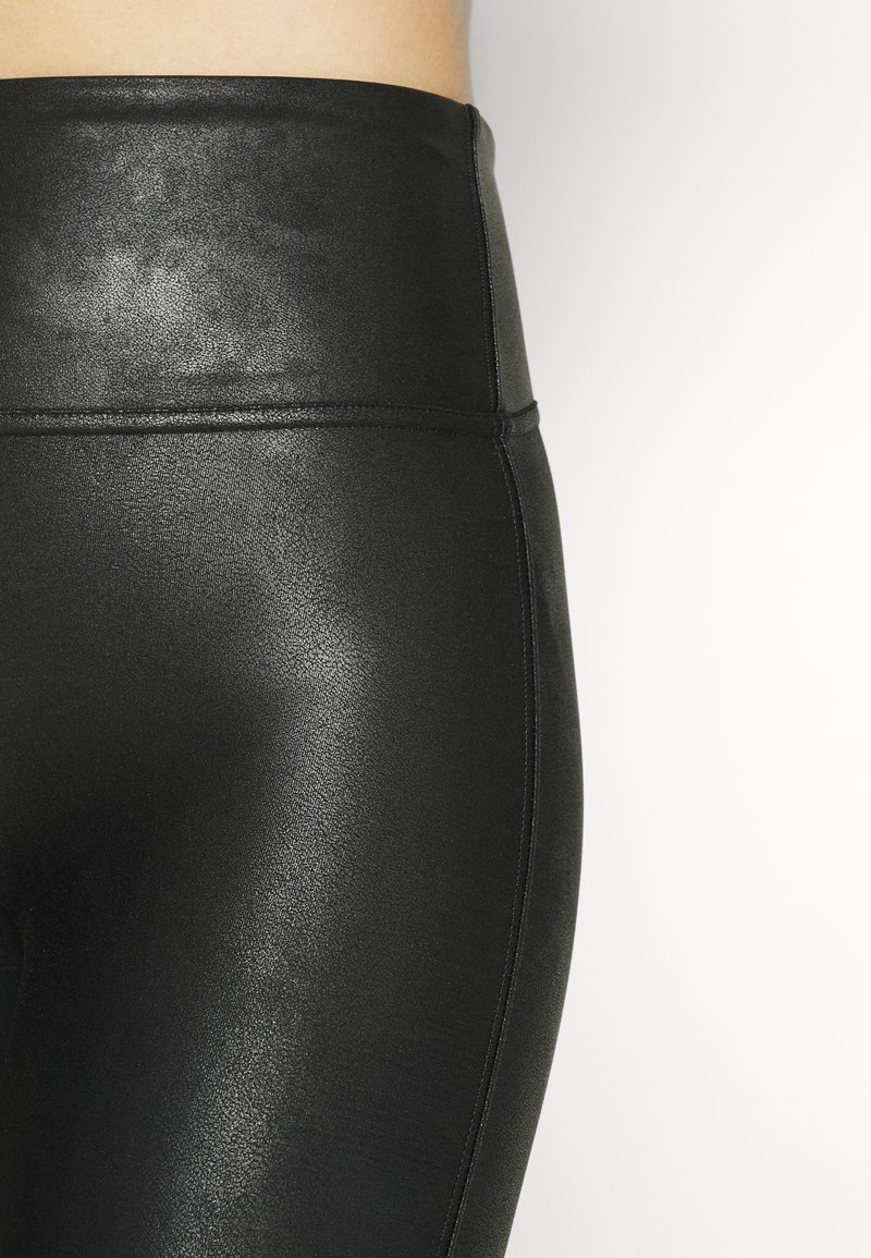Spanx FAUX LEATHER LEGGINGS Leggings Stockings black Zalando