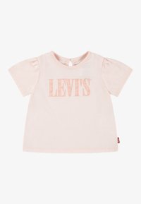 Levi's® - SMOCKED TEE - T-shirts med print - english rose Miniatyrbilde 1