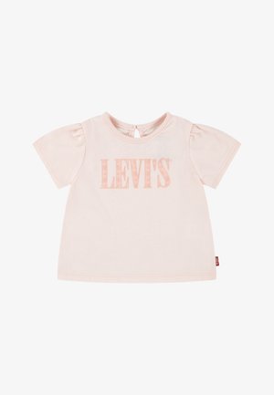 SMOCKED TEE - Tricou cu imprimeu - english rose