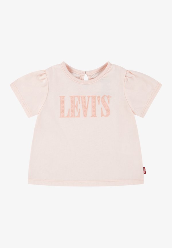 SMOCKED TEE - Print T-shirt - english rose