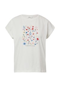 T-shirt con stampa - ecru