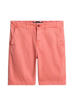 Superdry & Co, OFFICER - Shorts - washed coral