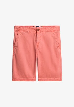 Superdry & Co, OFFICER - Shorts - washed coral