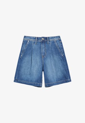 s.Oliver, JEANS-HOSE SURI - Jeansshort - blau