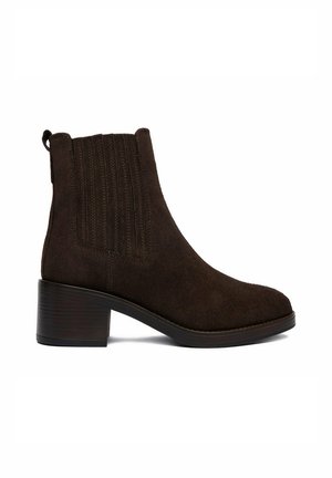 Gino Rossi, GINO ROSSI ANKLE BOOTS WOMEN'S BROWN 5907964602316 - Classic ankle boots - brown