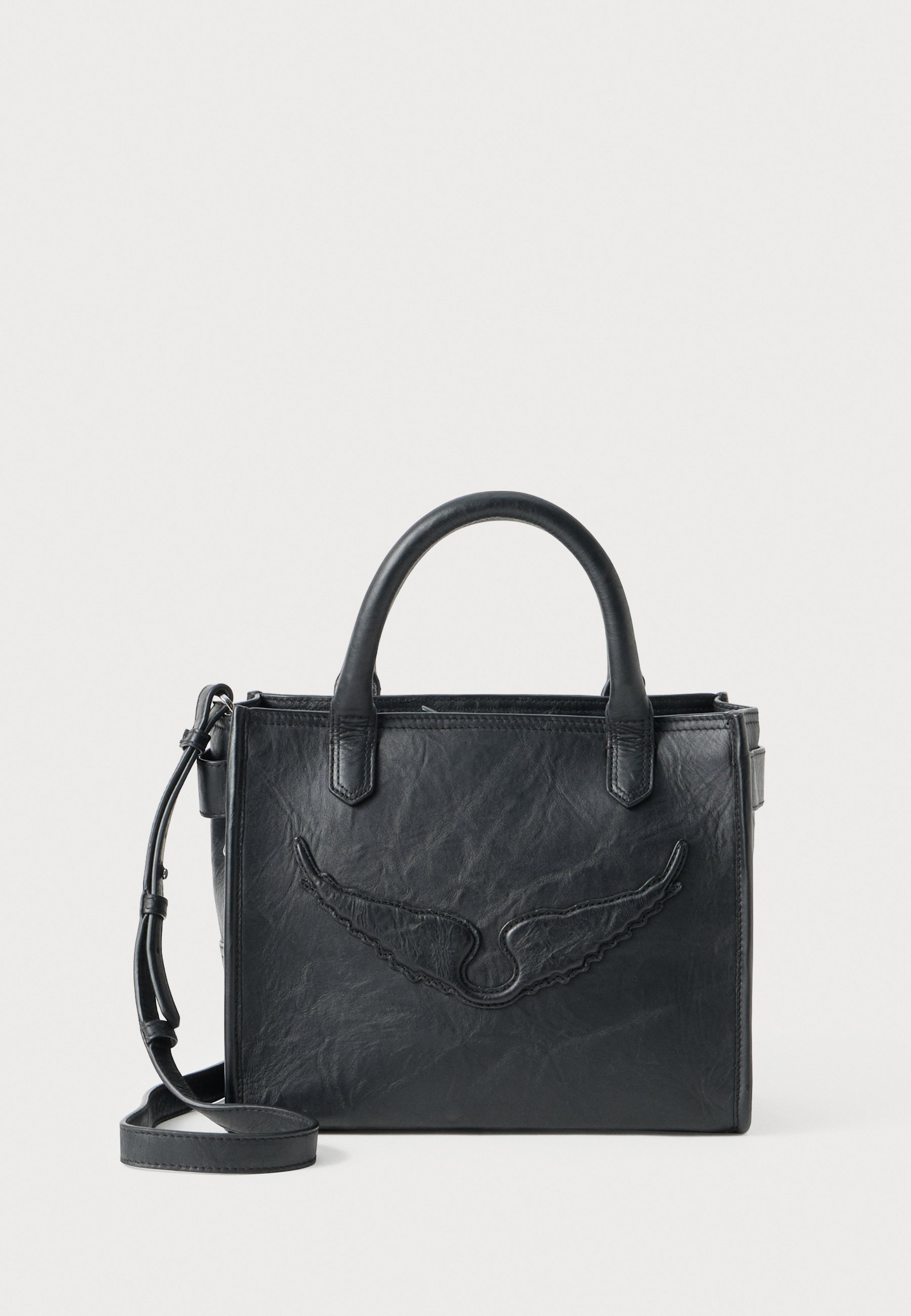Sac Bandoulière En Cuir Zadig & Voltaire - Taille Moyenne - Noir, Quincaillerie Argentée - Neuf Avec étiquettes