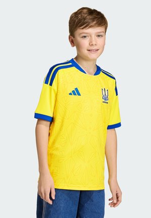 adidas Performance, UKRAINE 26 HOME KIDS JERSEY - Nationalmannschaft - bright yellow