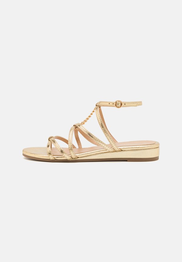 Riemensandalette - gold
