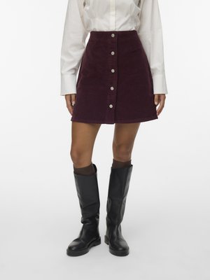 VMETTA SHORT SKATER - A-snit nederdel - winetasting