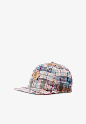 Djinn's, 6P SB PATCH CHECK UNISEX - Cap - multi turquoise