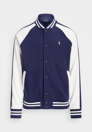 Felpa con zip - dark blue