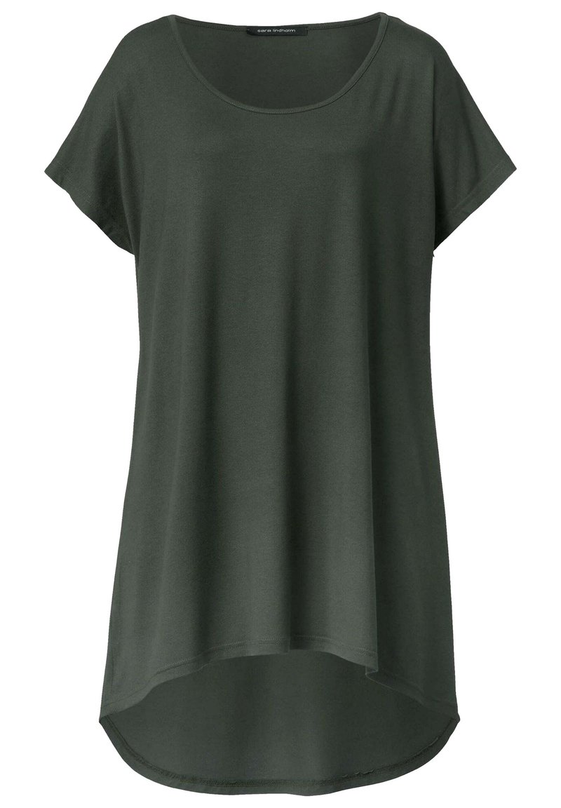 Damen T-Shirts | Sara Lindholm T-Shirt basic flaschengrün/grün - NP93407 Damen T-Shirts | Sara Lindholm T-Shirt basic flaschengrün/grün - NP93407