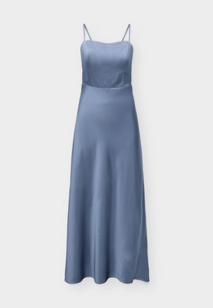 Abercrombie & Fitch, SLIM OPEN BACK MAXI - Μάξι φόρεμα - silver-coloured
