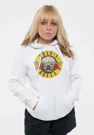 Paradiso Clothing GUNS N ROSES CLASSIC BAND UNISEX - Hoodie - white