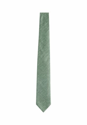 SIGNATURE MADE IN ITALY MELANGE LOOK - REGULAR FIT - Krawatte - light green