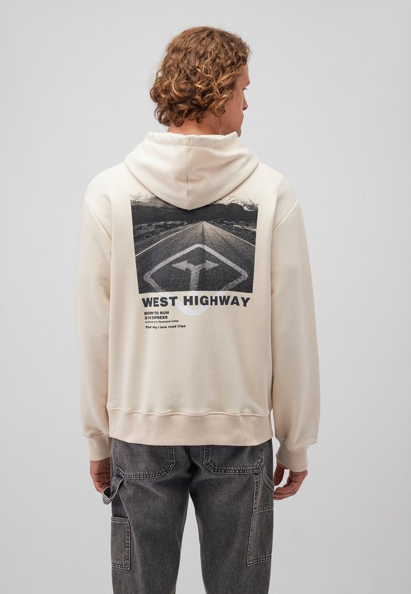 WEST HIGHWAY  - Kapuzenpullover - almond milk