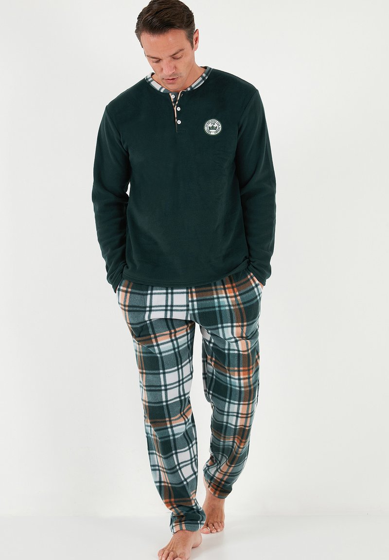 Buratti REGULAR FIT SET - Pyžamová súprava - green