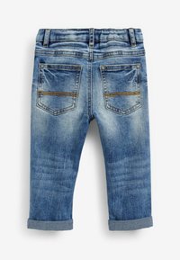 Next WITH STRETCH - Traperice ravnih nogavica - light blue