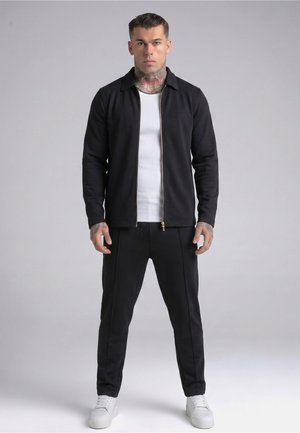 SIKSILK, SMART - Felpa con zip - black