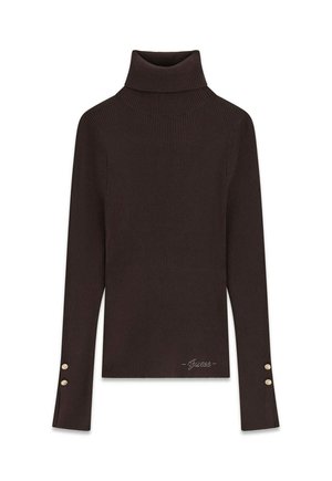 Guess, LS TN ELLIE SWTR - Trui - g ea dark coffee