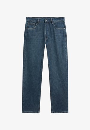 Massimo Dutti, TAPERED FIT JEANS - Jeans a sigaretta - dark blue