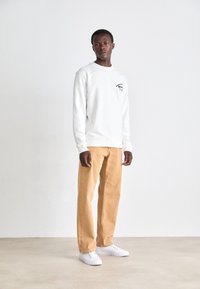 Tommy Jeans ENTRY GRAPHIC CREW - Felpa - white